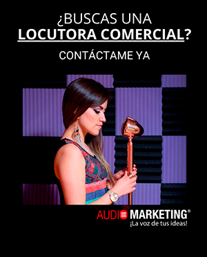 locutora comercial